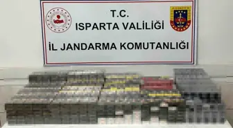 Isparta'da Kaçak Sigara Operasyonu: Çok Sayıda Sigara Ele Geçirildi