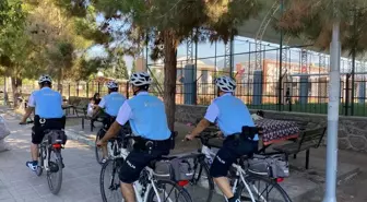 Osmaniye'de Bisikletli Polis Timleri Göreve Başladı