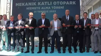 Havza'da Mekanik Katlı Otopark Açıldı