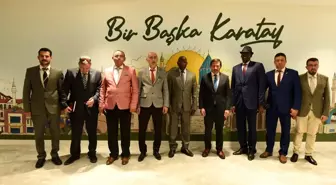 Senegal Büyükelçisi Konya'da Karatay Belediye Başkanı ile Buluştu