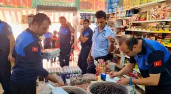 Şanlıurfa'da Zabıta Ekipleri Son Kullanma Tarihi Geçmiş Ürünlere El Koydu