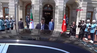 Cumhurbaşkanı Erdoğan, Cezayir Cumhurbaşkanı Tebbun'u kabul etti