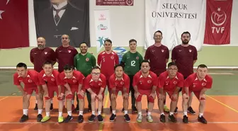 Down Sendromlular Futsal Milli Takımı Avrupa Şampiyonası için hazırlıklarını sürdürüyor