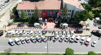 Erzincan Emniyet Müdürlüğü Araç Filosuna 40 Yeni Araç Ekledi