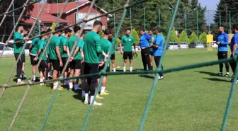 Giresunspor, Bolu'da hazırlıklarını sürdürüyor