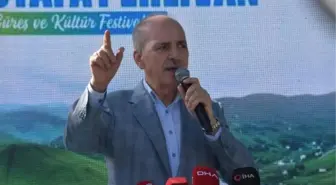 TBMM Başkanı Numan Kurtulmuş Aybastı Perşembe Yaylası'nda konuştu