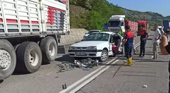 Sinop'ta Otomobil Kazası: 1 Ölü, 8 Yaralı