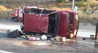 Aydın'da trafik kazası: 5 kişi yaralandı