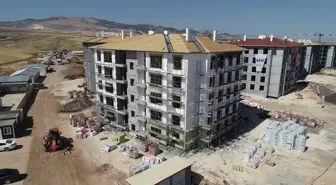Adıyaman'da depremden etkilenenlere konutlar yapılıyor
