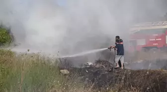 Antalya'da eski gazino binasında çıkan yangın kontrol altına alındı