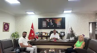 İbrahim Çeçen Vakfı Müdürü Meral Dinçer, Doğubayazıt İlçe Milli Eğitim Müdürü İhsan Kösen ile Buluştu