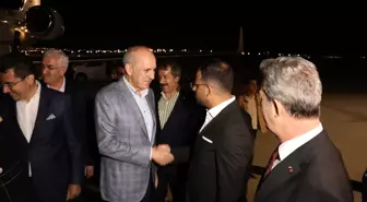 TBMM Başkanı Numan Kurtulmuş Erzurum'a geldi