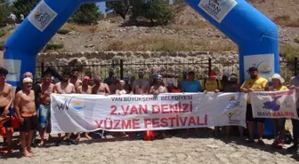 Van Denizi Yüzme Festivali Sona Erdi