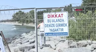 Yasaklara Rağmen Vatandaşlar Denize Girdi