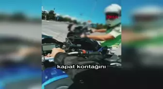 Samsun'da durdurduğu motosiklet sürüsüne nasihat eden Polis Memuruna Başarı Belgesi