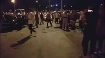 Arnavutköy'de iki araç kafa kafaya çarpıştı: 5 yaralı