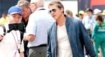 Brad Pitt, İngiltere'deki F1 Grand Prix'inde pistte olacak