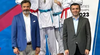 Sakarya Büyükşehir Belediyesi Spor Kulübü Karate Sporcusu Fatih Şen Üniversiteler Arası Avrupa Oyunları'nda Şampiyon Oldu