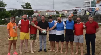 Giresun'da 1. Plaj Voleybolu Turnuvası Düzenlendi