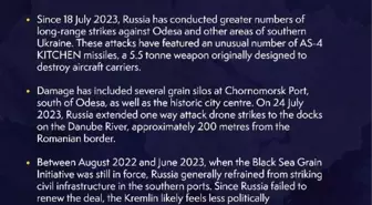 Rusya, Tahıl Anlaşması'ndan Ayrılmasının Ardından Ukrayna'ya Saldırılarını Arttırdı