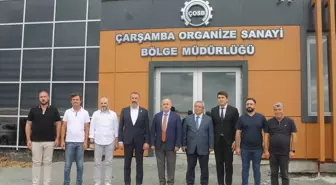 Samsun Valisi Zülkif Dağlı, Çarşamba OSB'yi İnceledi