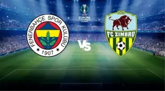 Fenerbahçe Zimbru maçı 11'leri maç kadrosu! Fenerbahçe 11'i belli oldu mu? Fenerbahçe Zimbru maç kadrosu 11'inde kimler var?