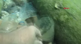 Konyaaltı Sahili'nde İzmarit Kirliliği