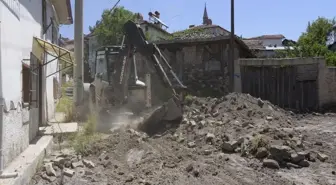 Çerkeş'te Altyapı ve Yol Çalışmaları Devam Ediyor