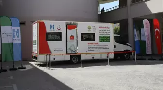 Filistinli Hayırseverlerden Gaziantep'e Mobil Klinik Aracı