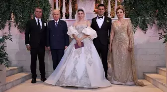 Devlet Bahçeli, Gölbaşı Belediye Başkanı'nın kızının düğününde nikah şahidi oldu