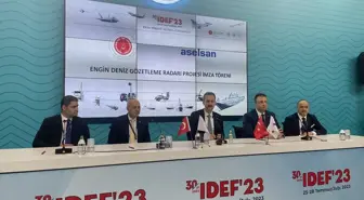 SSB, IDEF'23'te radar sistemleri ve Göktuğ füzeleri ile ilgili anlaşma imzaladı