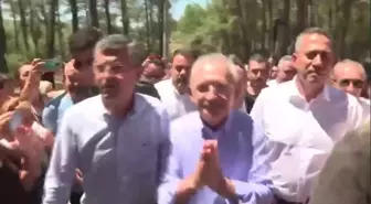 CHP Genel Başkanı Kemal Kılıçdaroğlu Akbelen Ormanı'nda ağaç kesilen bölgeye ziyarette bulundu