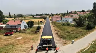 İnönü Belediyesi Yol Yapım ve Asfalt Çalışmalarına Devam Ediyor