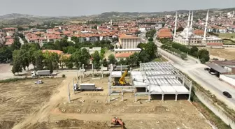 Manisa Kula'da 60 Milyon Liraya Mal Olacak Kapalı Pazar Yeri Yıl Sonunda Tamamlanacak