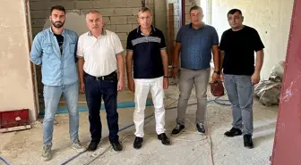 TOBB tarafından Sorgun'da yapımına başlanan anaokulu inşaatı devam ediyor