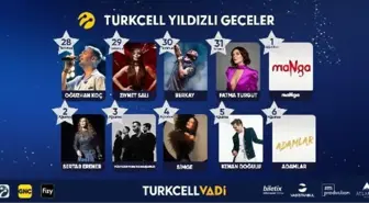 Turkcell Yıldızlı Geceler Konserleri Başlıyor