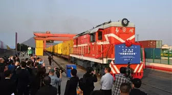 2023'teki 10.000'inci Çin-Avrupa Yük Treni Seferi Gerçekleştirildi