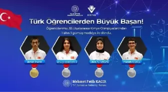 Türk Öğrenciler Avrupa Kızlar Bilgisayar Olimpiyatı ve Uluslararası Kimya Olimpiyatı'nda Madalyalar Kazandı