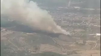 İzmir'de Orman Yangınlarına Karadan ve Havadan Müdahale Devam Ediyor