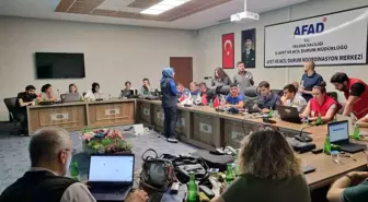 Yalova'da Masa Başı Orman Yangını Tatbikatı Düzenlendi