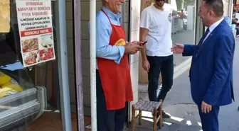 Diyarbakır Bağlar Belediye Başkanı Hüseyin Beyoğlu Esnafı Ziyaret Etti