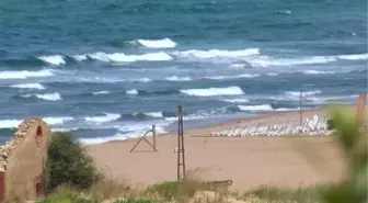 Şile Sofular Köyü'nde Denizde Top Mermisi Bulundu