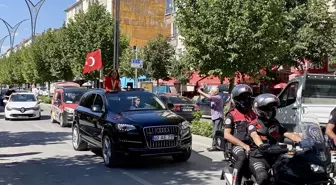 Yoncagül Yılmaz, altın madalya kazandıktan sonra Kırşehir'de coşkuyla karşılandı