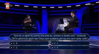 ('Ayrık otu ve eğrelti otu yenmez ama çörek otu, semizotu..) Kim Milyoner Olmak İster 1 Ağustos Sorusu Cevabı Nedir? 200 Bin TL'lik soru ve cevabı ne?