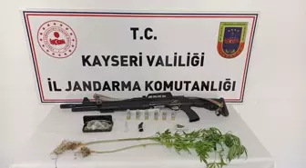 Kayseri'de uyuşturucu operasyonunda bir şüpheli gözaltına alındı