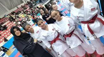 Uluslararası Marmara Cup Karate Turnuvasında Altın Kızlar Bilecik'i Temsil Etti