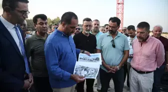 AK Parti Mersin Milletvekili Ali Kıratlı, Mezitli Devlet Hastanesi İnşaatını İnceledi