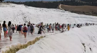 Pamukkale, Ziyaretçi Sayısında Yüzde 23 Artışla Rekor Kırdı