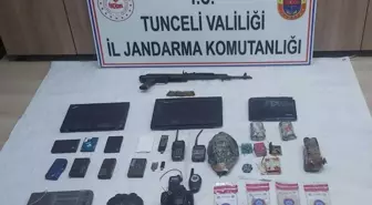 Tunceli'de teröristlerin kullandığı 4 sığınak imha edildi