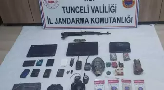 Tunceli'de teröristlerin sığınağında silah ve patlayıcılar ele geçirildi